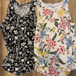 Bundle of 2 old navy tank tops